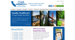 Desktop Screenshot of californiahia.org