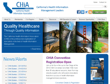 Tablet Screenshot of californiahia.org